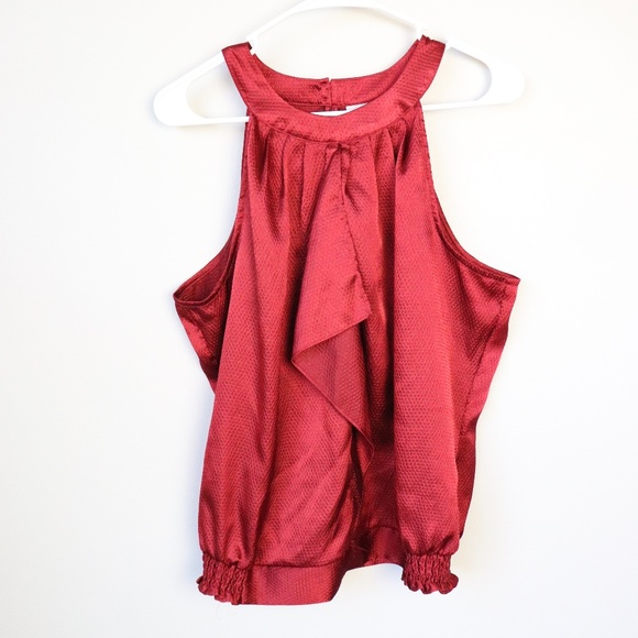 Worthington Tops - NEW Worthington Rustic Red Sleeveless Blouse